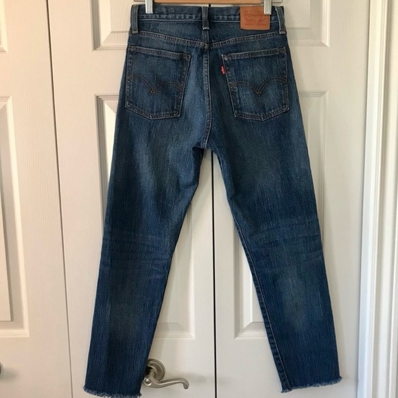 Levi’s Wedgie Icon White Oak Cone Denim - Picture 5 of 5